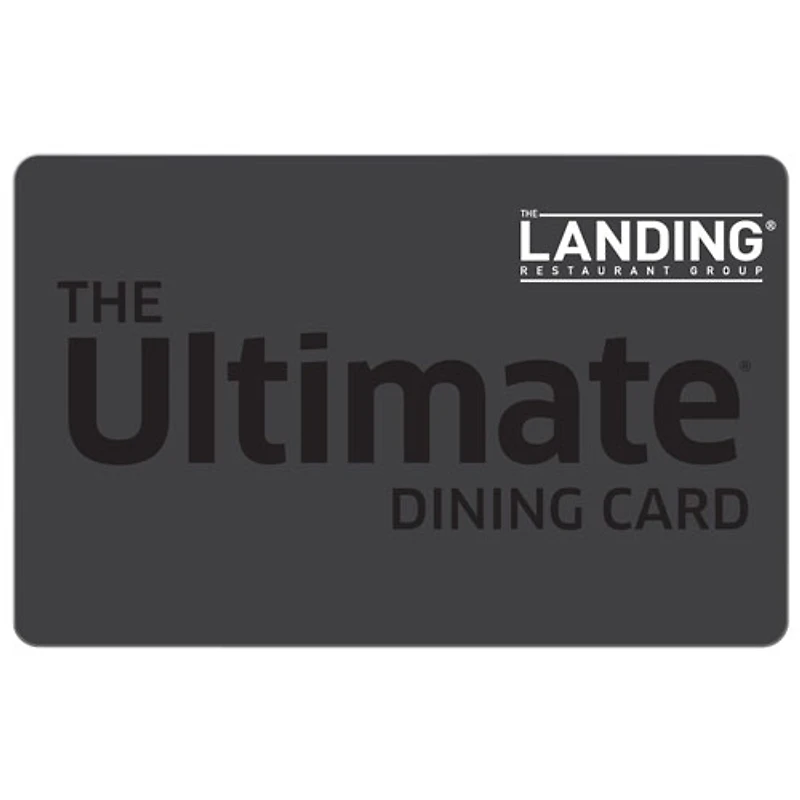 The Landing Group Ultimate Dining Gift Card - $100 - Digital Download