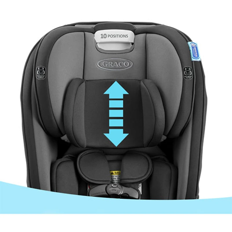 Siège rehausseur convertible 3-en-1 avec dossier haut SlimFit3 LX de Graco - Gotham