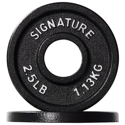 Disque en fonte Signature Fitness - 2,5 lb