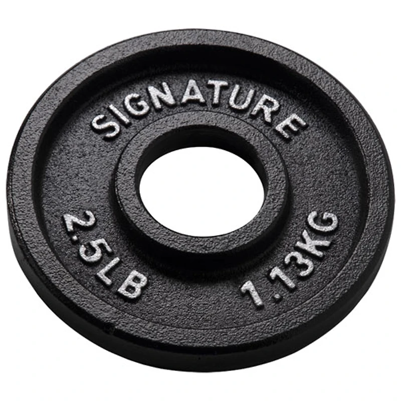 Disque en fonte Signature Fitness - 2,5 lb