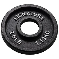 Disque en fonte Signature Fitness - 2,5 lb