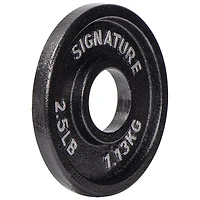 Disque en fonte Signature Fitness - 2,5 lb