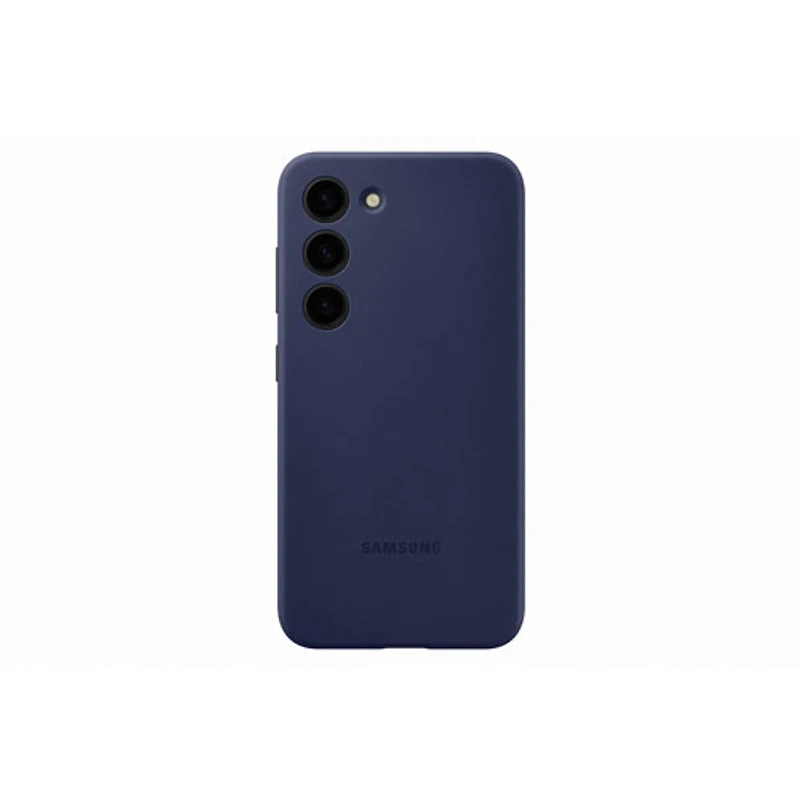 Samsung Silicone Fitted Soft Shell Case for Galaxy S23 - Navy