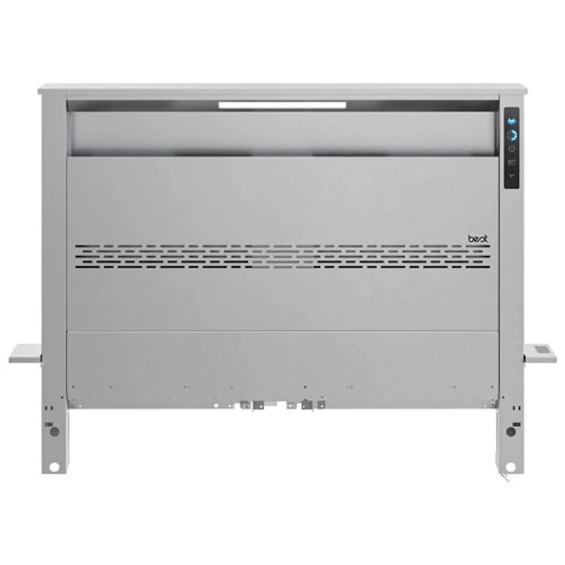 Best 48" Island Mount Downdraft Range Hood (D49M48SB) - Stainless Steel