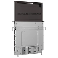 Best 48" Island Mount Downdraft Range Hood (D49M48SB) - Stainless Steel