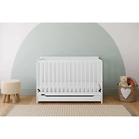 Lit de bébé transformable 5-en-1 Melrose de Graco avec tiroir - Blanc