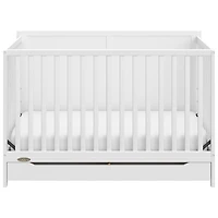 Lit de bébé transformable 5-en-1 Melrose de Graco avec tiroir - Blanc