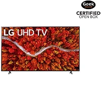 Boîte ouverte - Téléviseur intelligent webOS HDR ACL UHD 4K de 70 po UP80 de LG (70UP8070PUR) - 2021 - Noir clair