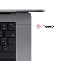 MacBook Pro de 16 po d'Apple (2023) - Gris cosmique (M2 Pro d'Apple/SSD 1 To/RAM 16 Go) - Français