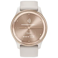 Garmin vivomove Trend 40mm Bluetooth Active Smartwatch - Ivory