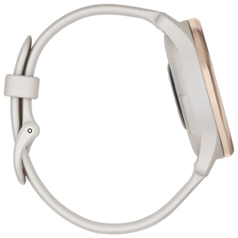 Montre intelligente active Bluetooth de 40 mm vivomove Trend de Garmin - Ivoire