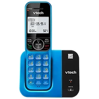 Téléphone sans fil DECT 6.0 à 1 combiné de VTech (CS5319-15) - Bleu - Exclusivité Best Buy