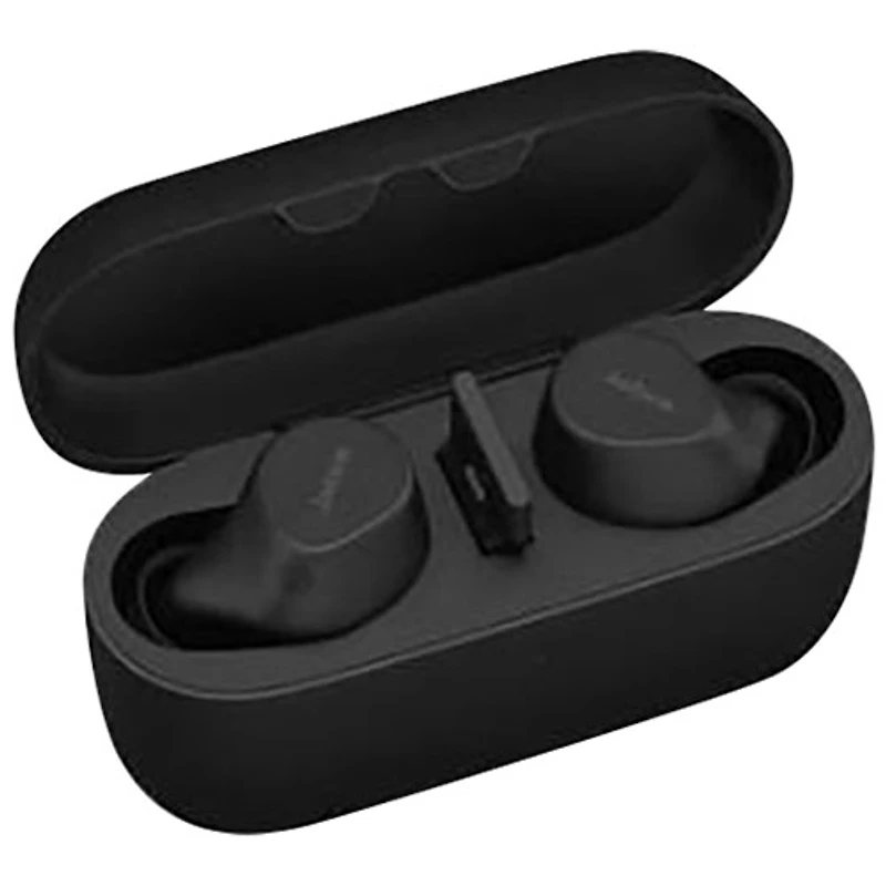 Jabra Evolve2 In-Ear Noise-Cancelling Bluetooth Earbuds - Black