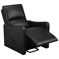 Fauteuil inclinable électrique contemporain Willow - Noir
