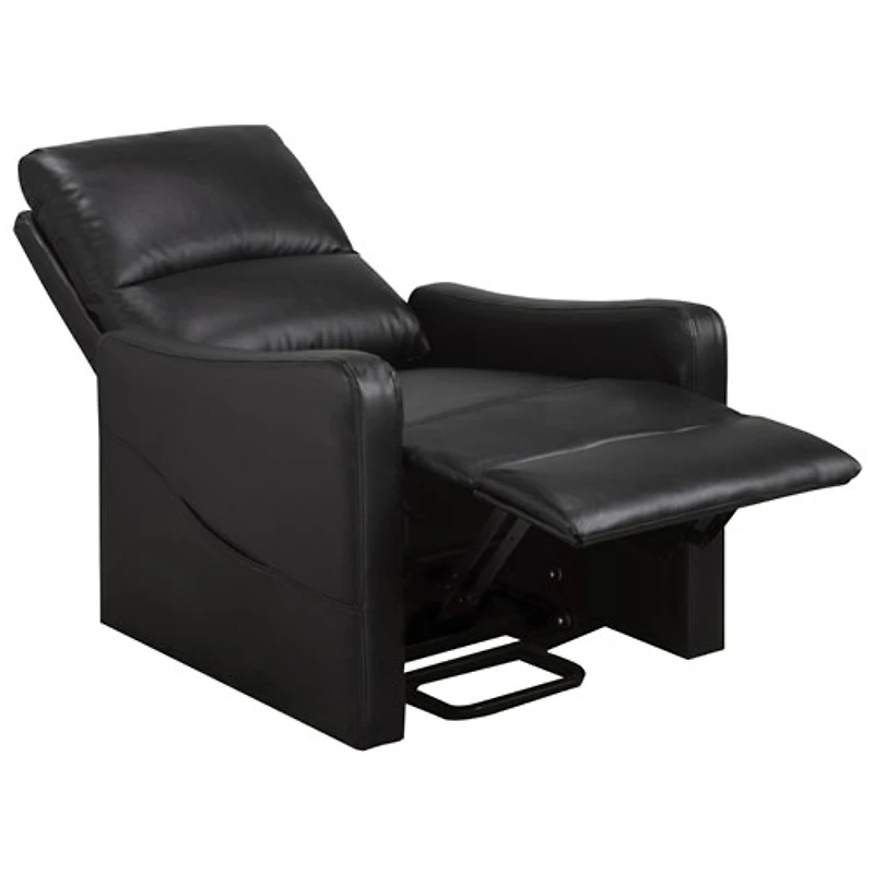 Fauteuil inclinable électrique contemporain Willow - Noir