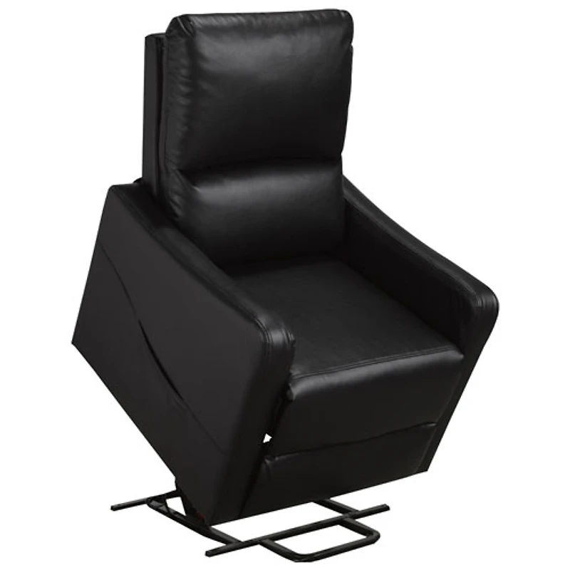 Fauteuil inclinable électrique contemporain Willow - Noir
