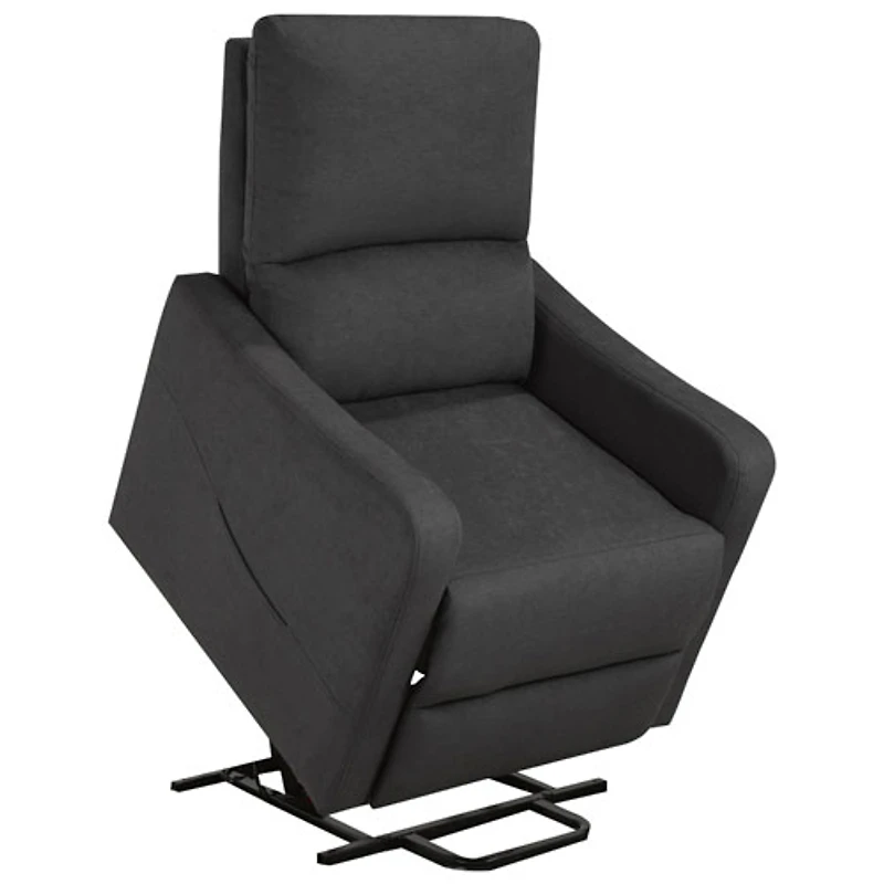 Willow Contemporary Power Reclining Lift Chair - Dark Grey