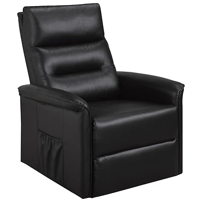 Fauteuil inclinable contemporain Ariel - Noir