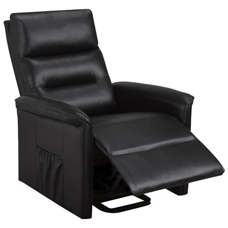 Fauteuil inclinable contemporain Ariel - Noir