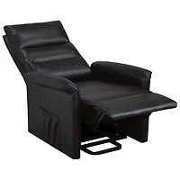 Fauteuil inclinable contemporain Ariel - Noir