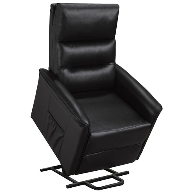 Fauteuil inclinable contemporain Ariel - Noir