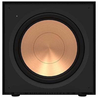 Haut-parleur d'extrêmes graves de 400 W R121SW de Klipsch - Noir