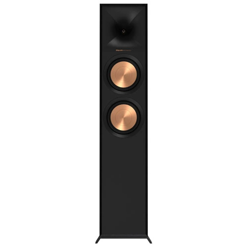 Haut-parleur colonne double à 2 voies de 400 W R605FA de Klipsch - À l'unité - Noir
