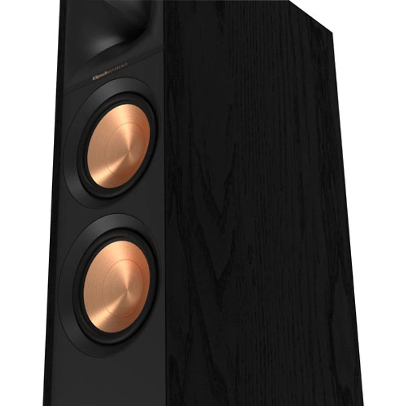 Haut-parleur colonne double à 2 voies de 400 W R605FA de Klipsch - À l'unité - Noir