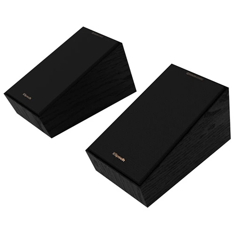 Klipsch R40SA 200-Watt Bookshelf Speaker - Pair - Black