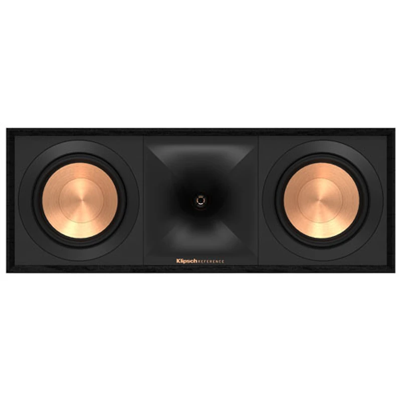 Haut-parleur de canal central à 2 voies de 400 W Dual R50C de Klipsch - Noir