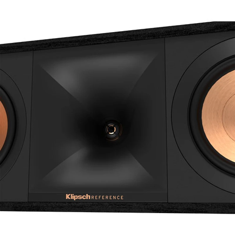 Haut-parleur de canal central à 2 voies de 400 W Dual R50C de Klipsch - Noir