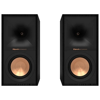 Klipsch R50M 300-Watt Bookshelf Speaker - Pair - Black