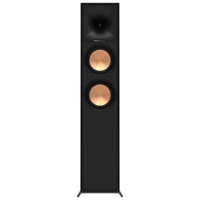 Klipsch Dual R600F 400-Watt 2-Way Tower Speaker - Single - Black