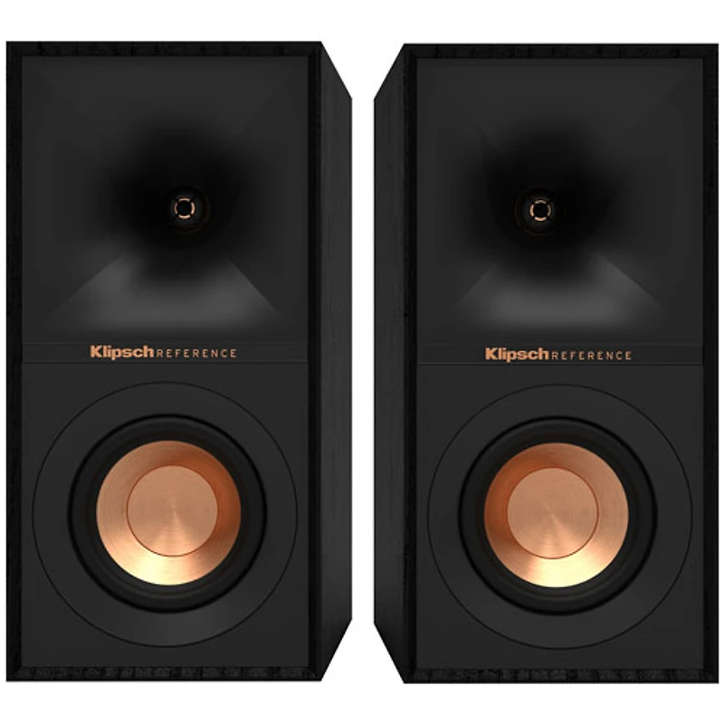 Klipsch R40M 200-Watt Bookshelf Speaker - Pair - Black