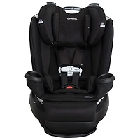 Siège rehausseur à dossier haut convertible tout-en-1 Gold Revolve360 Extend d'Evenflo avec capteur de sécurité - Noir onyx