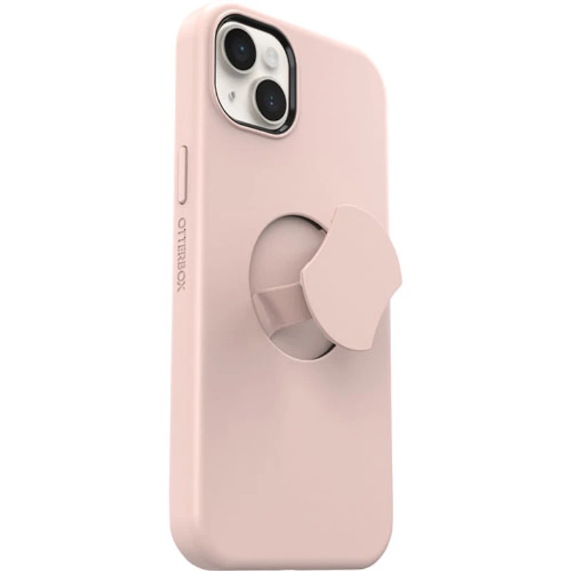OtterBox OtterGrip Symmetry Fitted Hard Shell Case with MagSafe for iPhone 14 Plus - Made Me Blush