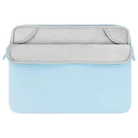 LOGiiX Vibrance Essential 14" Laptop Sleeve with Pouch - Blue