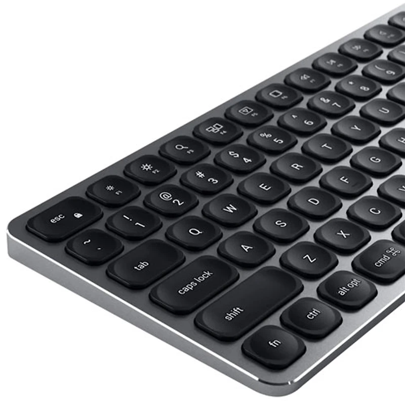 Satechi Bluetooth Full-Size Keyboard for Mac/iOS - Grey - English
