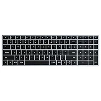 Clavier rétroéclairé Bluetooth Slim X2 de Satechi - Gris - Anglais