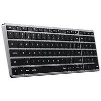 Clavier rétroéclairé Bluetooth Slim X2 de Satechi - Gris - Anglais
