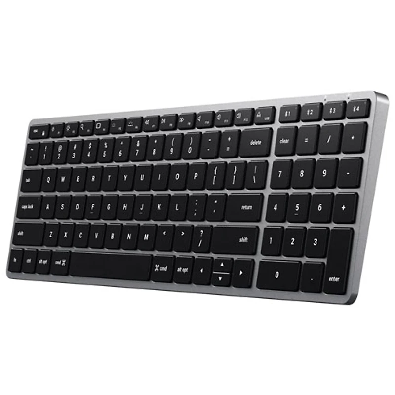 Clavier rétroéclairé Bluetooth Slim X2 de Satechi - Gris - Anglais