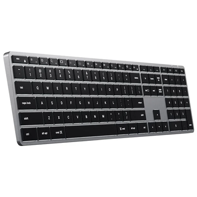 Clavier Bluetooth pleine grandeur Slim X3 de Satechi pour Mac/iOS - Argenté - Anglais