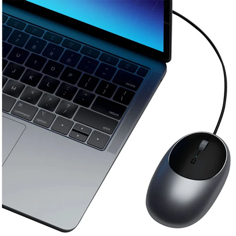 Souris optique C1 de Satechi - Gris cosmique