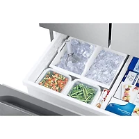 Réfrigérateur 2 portes de 24,5 pi³ 33 po de Samsung (RF25C5151SR/AA) - Acier inoxydable