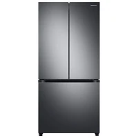 Réfrigérateur deux portes 24,5 pi³ 33 po avec distributeur d'eau de Samsung (RF25C5551SG/AA) - Inox noir