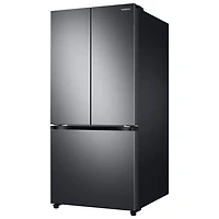 Réfrigérateur deux portes 24,5 pi³ 33 po avec distributeur d'eau de Samsung (RF25C5551SG/AA) - Inox noir