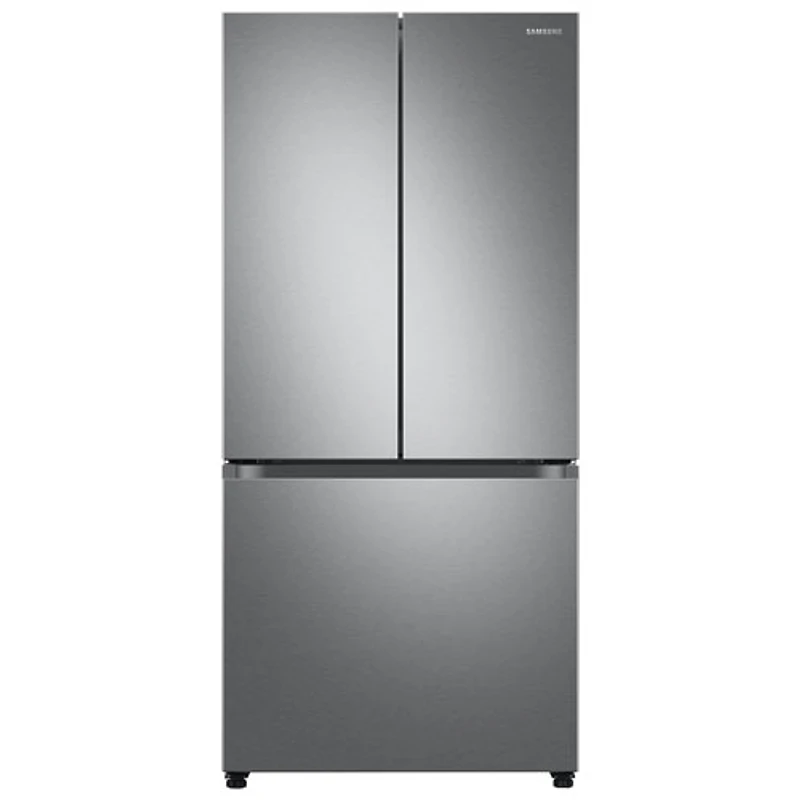 Réfrigérateur deux portes 24,5 pi³ 33 po avec distributeur d'eau de Samsung (RF25C5551SR/AA) - Inox
