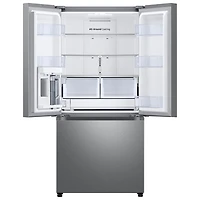 Réfrigérateur deux portes 24,5 pi³ 33 po avec distributeur d'eau de Samsung (RF25C5551SR/AA) - Inox