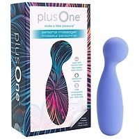 plusOne Personal Vibrating Massager - Periwinkle