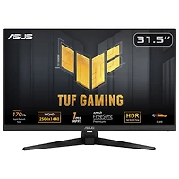 ASUS TUF 31.5" WQHD 1440p 170Hz 1ms VA LED FreeSync Gaming Monitor (VG32AQA1A)